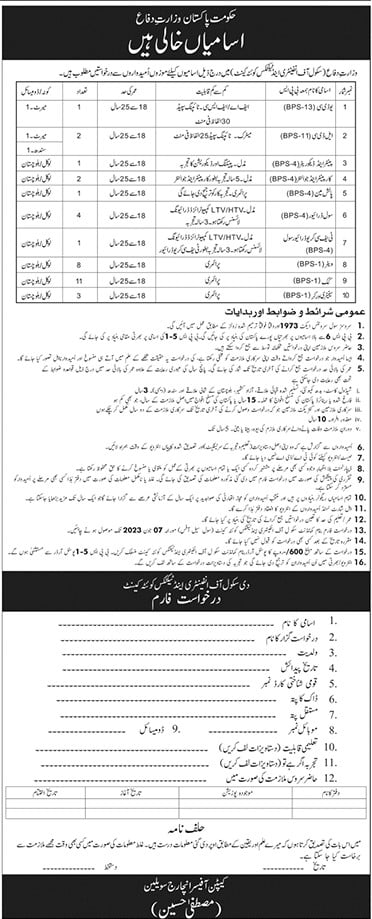 Ministry of Defence MOD Jobs 2023